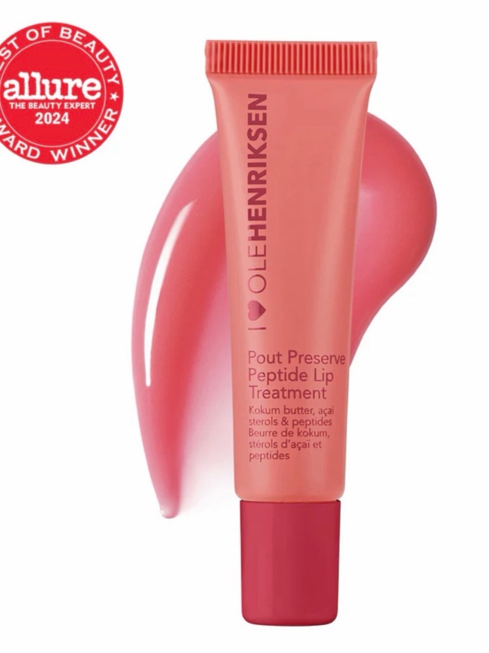 Ole Henriksen Pout Preserve Peptide Lip Treatment - Strawberry Sherbet 🍓